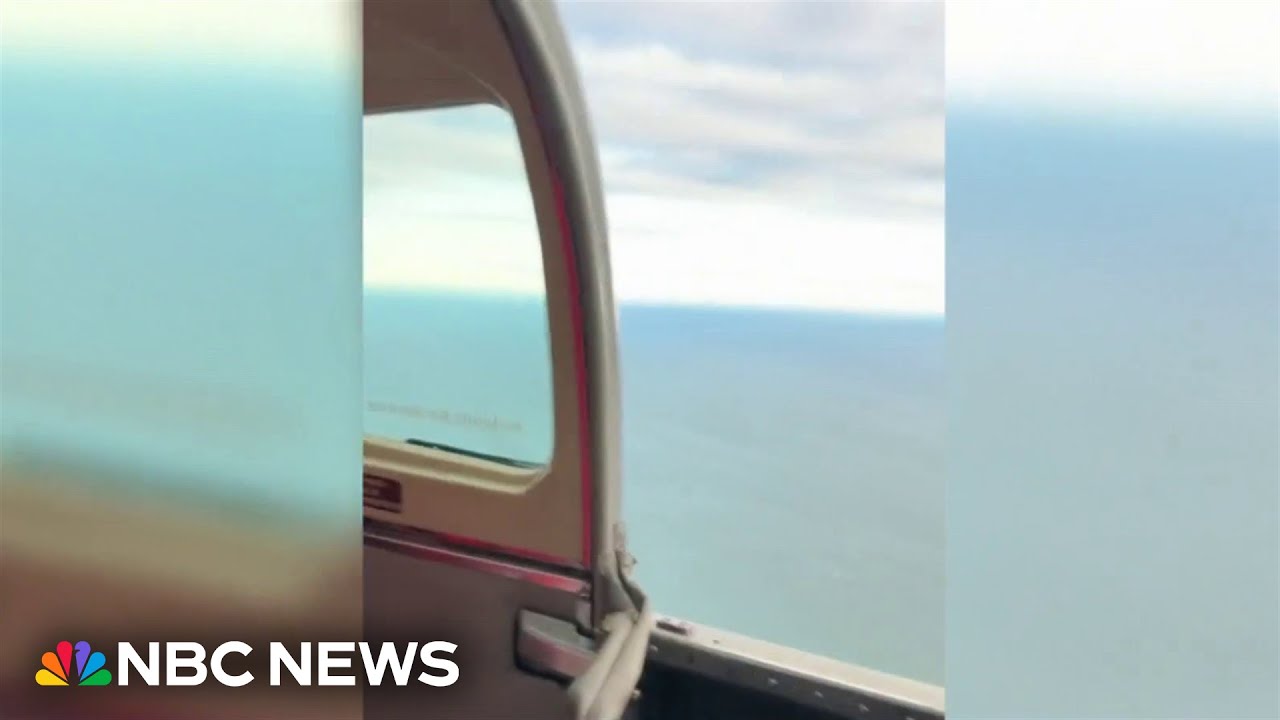 Plane door blows open mid-flight on Cape Air trip to Boston