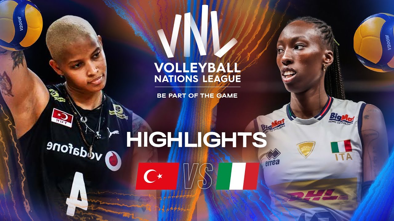 Türkiye 🇹🇷 vs. Italy 🇮🇹 - Highlights | Week 3 | Women's VNL 2025