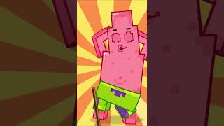 Zero two dodging meme #spongebob #patrick #shorts #zerotwo #minecraftspongebob