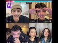 سعود بن خميس مع ابتسام و رباعي مع عراقيات في كندا بث صباحي 