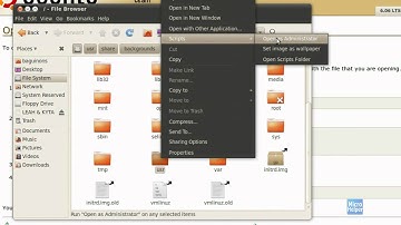 Administrative Privileges for the file manager on Ubuntu 10.10 & Below