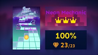 [Rolling Sky Remake] Neon Mechanic (Hardest Rsr Level)