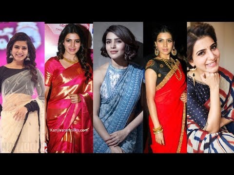 Video: 15 Foto Terbaik Samantha Dalam Saree