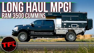 We Didn't Expect This  Here's What adding a Camper To Your Pickup Does to Your Fuel Economy!