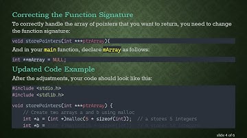 Resolving C Array Pointer Warnings: Storing Pointers with malloc