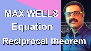MAX WELLS Equation and Reciprocal theorem