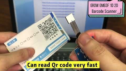 GROW GM63F Fast Speed Cheap USB/RS232 Interface 1D/2D CMOS Barcode Scanner Reader Module