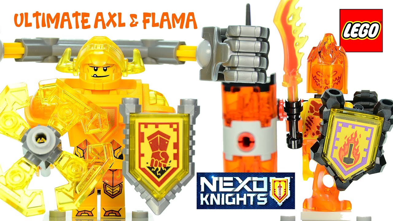 LEGO® Nexo Knights 70336 Ultimate Axl & 70339 Ultimate Flama Speed Build  Official Set - YouTube
