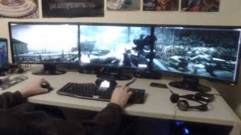 Battlefield Bad Company 2 Eyefinity ATI 5970 i7 930 2.8ghz