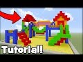 Minecraft Tutorial: How To Make A Playground House