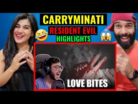 CARRYMINATI - GETTING LOVE BITES ( HORROR WALE)😱🤣 Carryislive Reaction | Carryminati reaction video