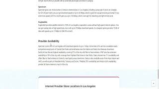 Best Internet Service Providers in Los Angeles and California by Mr Provider