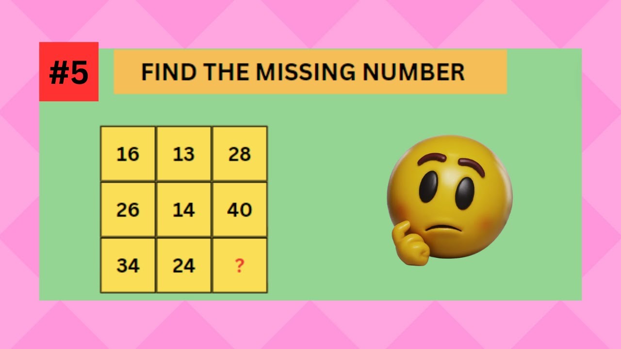 Tricky Find Numbers Fun and Tricky Missing Number Math Puzzles!-Boost Your Brain Power-Test ...