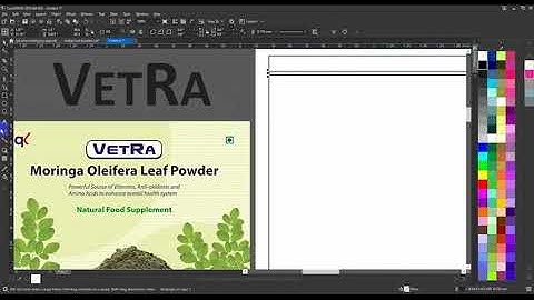 How to make beautiful label design using by coreldraw
