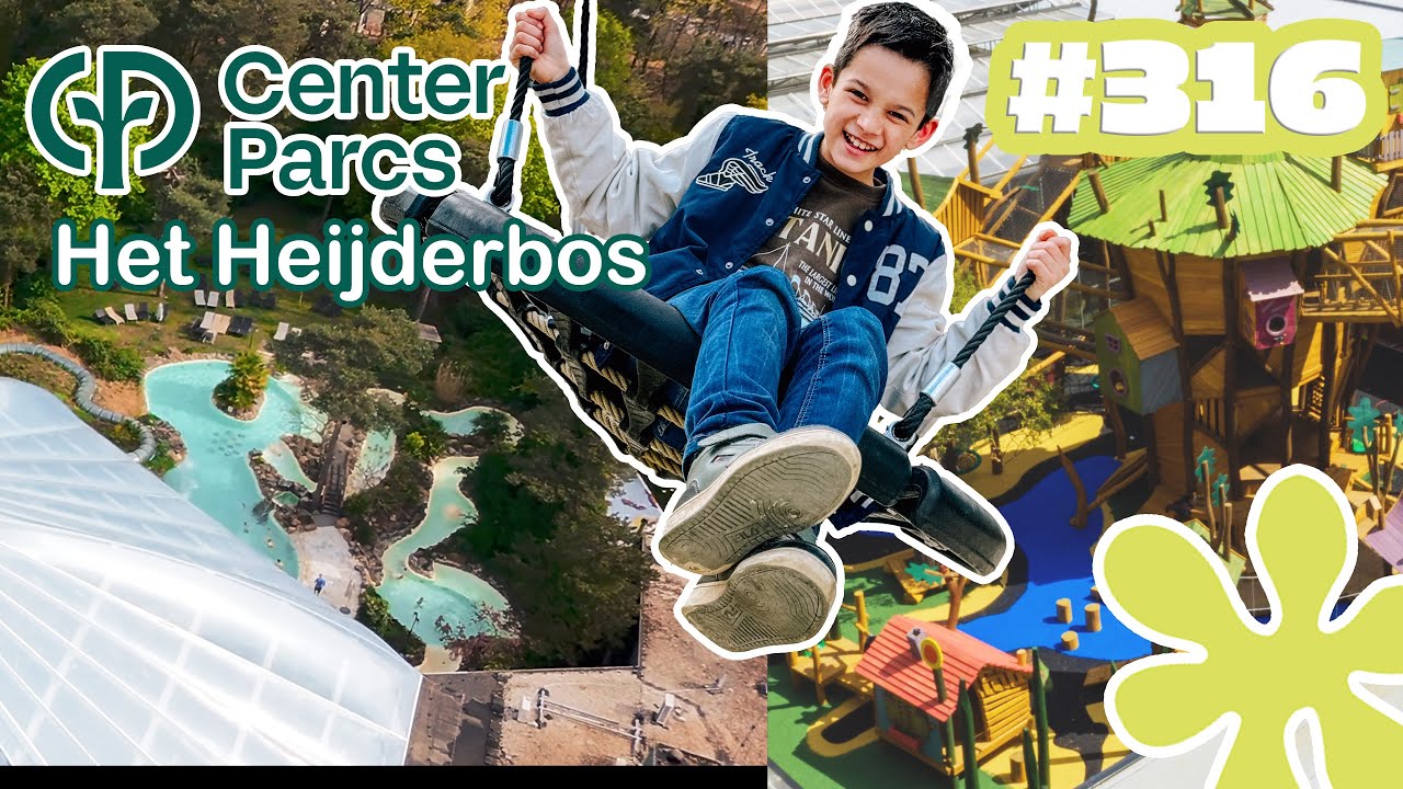 Center Parcs Heijderbos en Groot GRATIS speelparadijs [vlog #316]