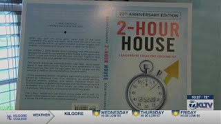 Volunteers from record breaking ‘2-hour house’ gather for 20th anniversary