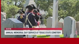 Texas State Cemetery ceremony keeps fallen heroes’ stories alive