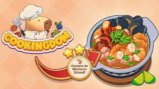 🌊 Cookingdom Level 203 Walkthrough: Cazuela de Mariscos 🥥🦐