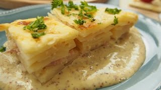 スライサーで簡単！じゃがいものミルフィーユ焼き