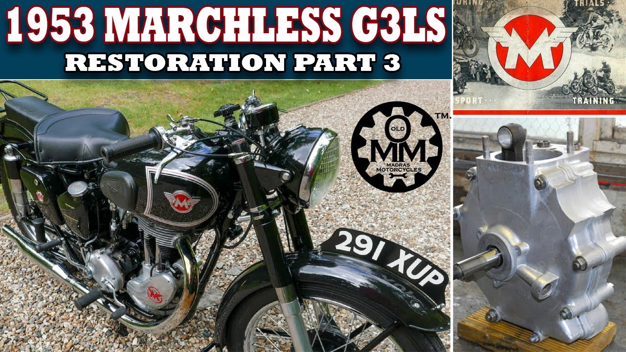1953 MATCHLESS G3LS RESTORATION PART 3