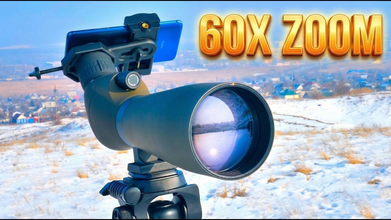 🔭 SVBONY SV401 20-60x80 👉 ЗРИТЕЛЬНАЯ ТРУБА С БОЛЬШИМ УВЕЛИЧЕНИЕМ И ...