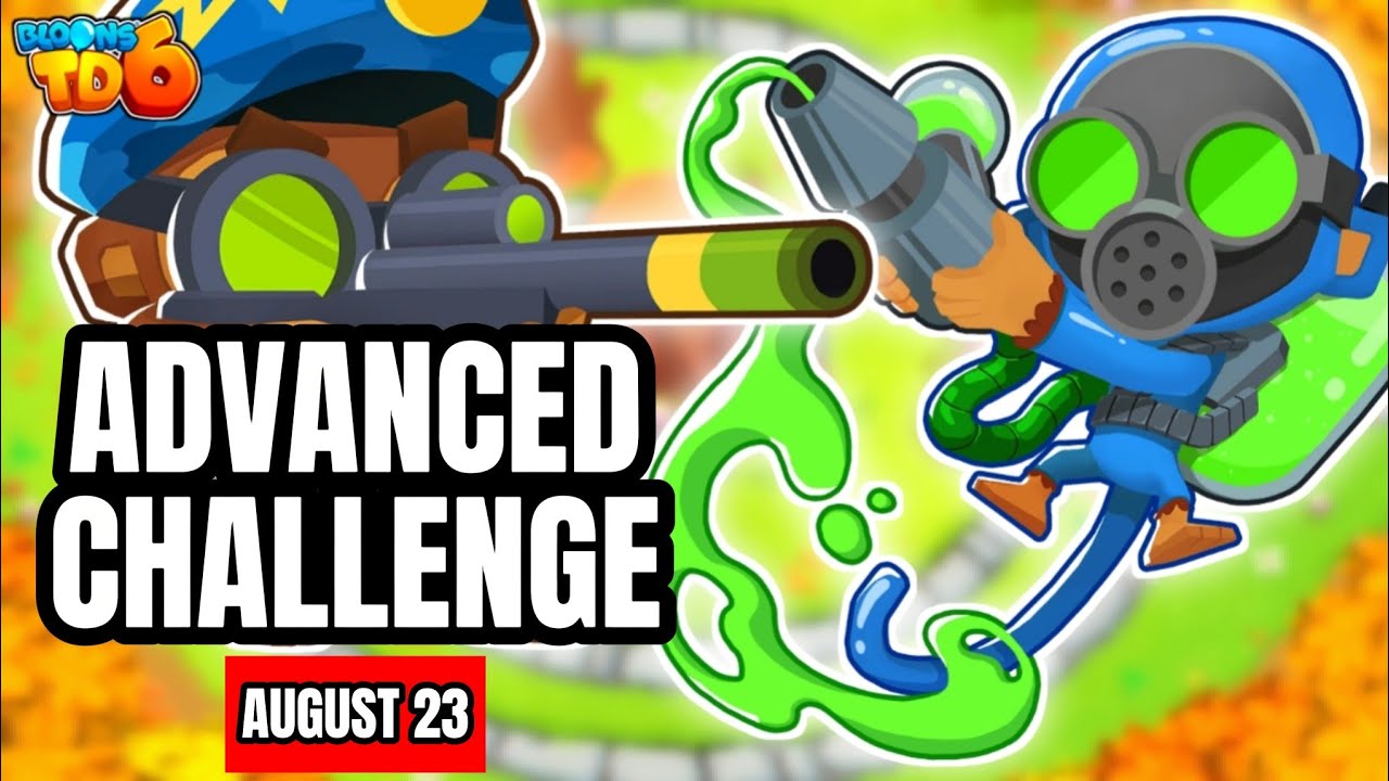 Bloons TD 6 Daily Advanced Challenge TRAIN August 23, 2024... 🐵 - YouTube