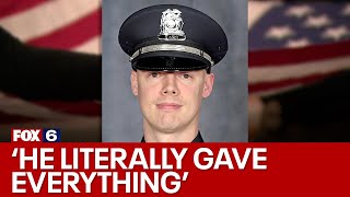 Officer Jerving's funeral, Honor Guard prepares | FOX6 News Milwaukee