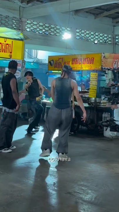 Hobi filming 'Killin' It Girl' in a Thai Market #bts #jhope #hobi #jhope_killinitgirl