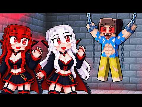 VAMPİR KIZLAR BENİ KAÇIRDI - Minecraft