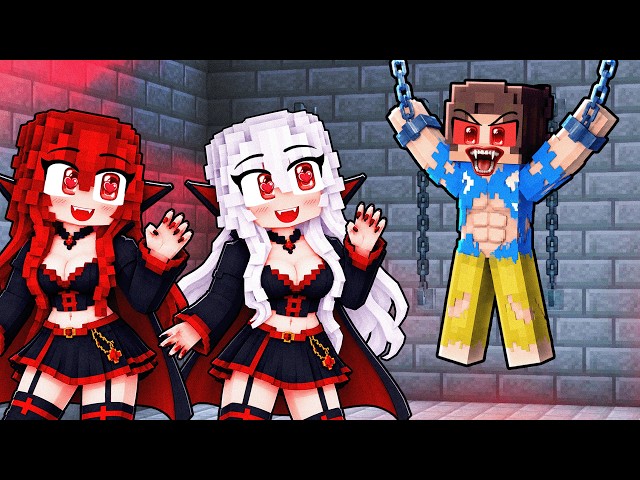 VAMPİR KIZLAR BENİ KAÇIRDI - Minecraft