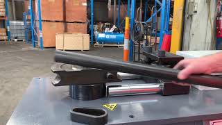 Tube & Pipe Bender. SM-UNI50C - 50mm Capacity Complete with 4 Sets of Tooling, Hydraulic Clamping,