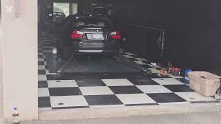 E90 325i Baseline Dyno Run - 91 Octane, Fresh Mafless Tune