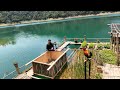 Build snail cages for economic development. Take care of organic vegetable garden and Bushcaft house