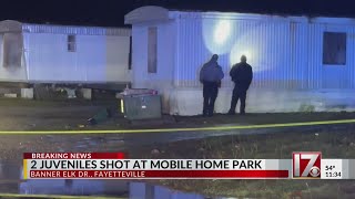 2 juveniles seriously injured in Fayetteville shooting
