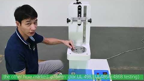 Conductor Damage Checking Test Apparatus IEC 60884-1 UL 498