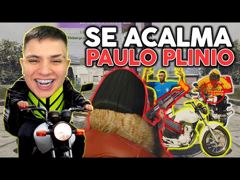 VIREI UM MOTOBOY L@DRÃ0 no GTA RP 😂 (Paulinho o LOKO)