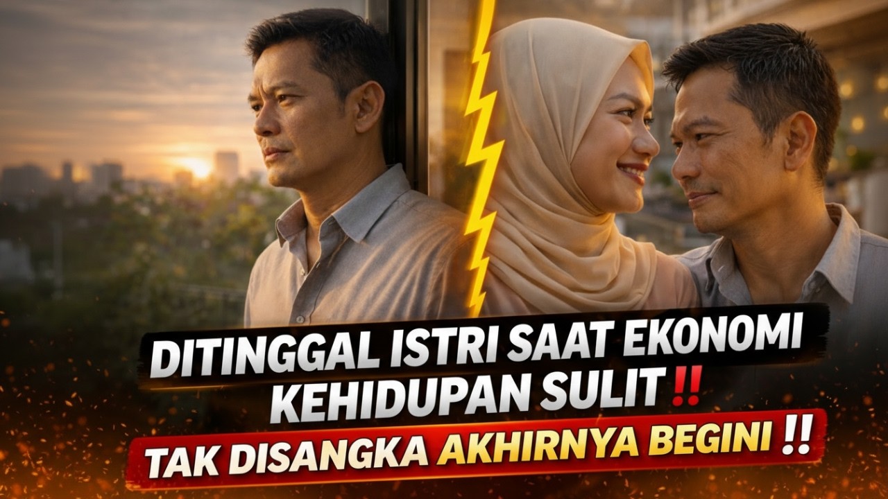 Ditinggal Istri Saat Ekonomi Kehidupan Sulit ‼️ Tak Disangka Akhirnya Begini ‼️