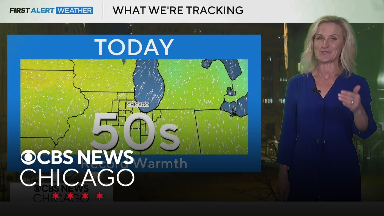 Highs climb to the 50s on Thursday in Chicago - YouTube