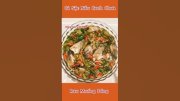Canh chua cá sặc rau muống đồng #short #amthuc