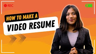 How to make a video CV | Create a video resume | VIOSA