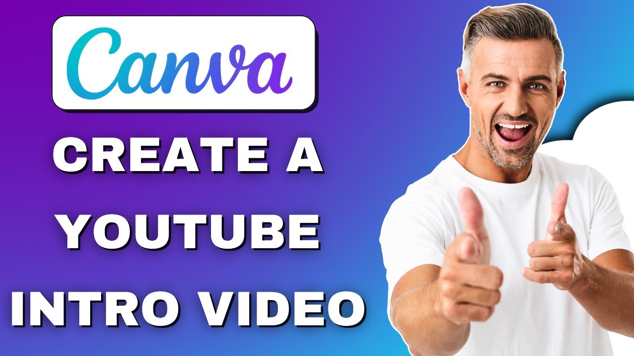 How to Make an Intro For YouTube Videos Free in Canva | How to Create a ...