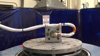 High G Vibration Testing at 145 G testing of ORION connector and backshell assembly