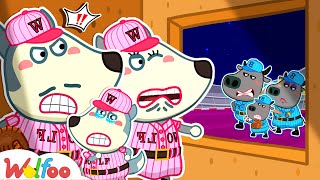 Wolfoo, Don't Cry! Parents'll Always Protect You!  Wolfoo and Pink vs Blue Challenge  Kids Cartoon