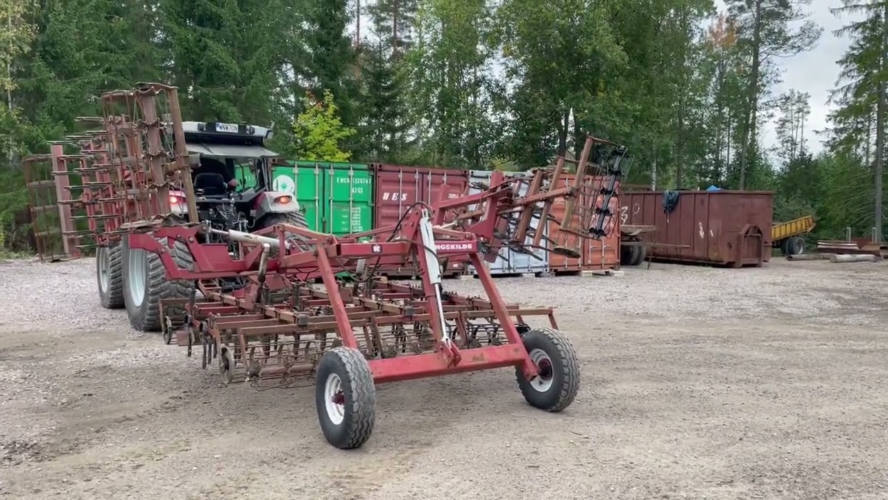 Harv bogserad Kongskilde SP 5000
