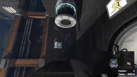 Portal 2 | Funnel Catch - 0 portals (Rank 4 & 5)
