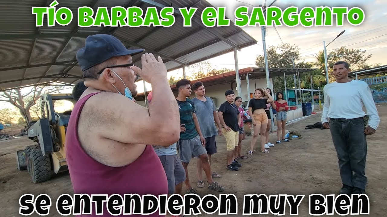 El Tío Barbas también enseño unas técnicas que el sabe cuando fue soldado. Parte 9