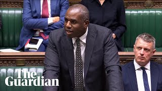 David Lammy calls Israeli aid system for Gaza ‘inhumane’