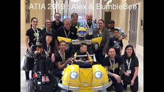 Alexs Bumblebee Magic Wheelchair