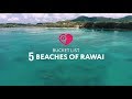 Top 5 beaches of rawai