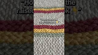 Want that beautiful raised stitch look in your chunky knit blanket? #blankettips #chunkyknitblanket